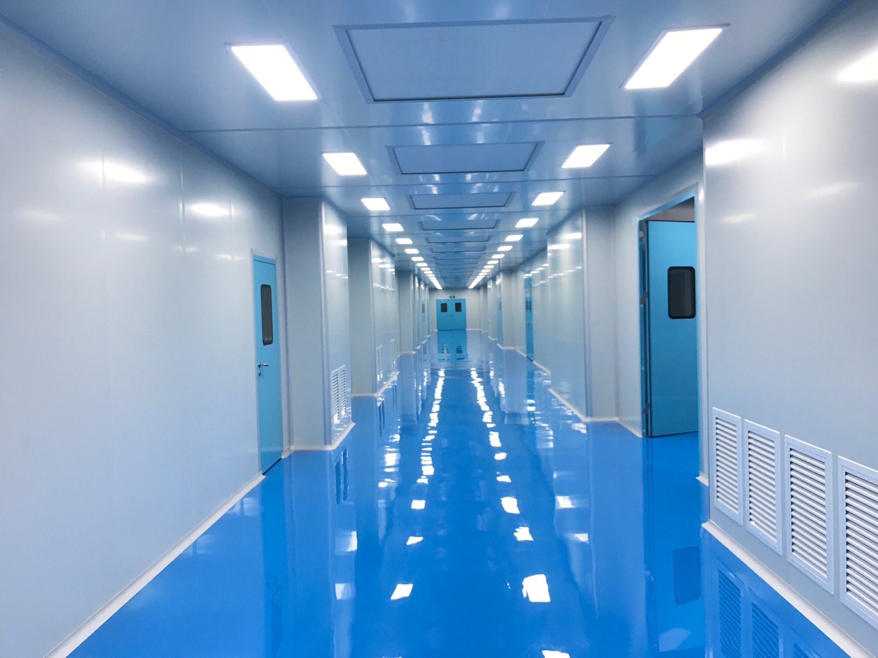 湖南鎧欣新材半導(dǎo)體千級潔凈化車間工程